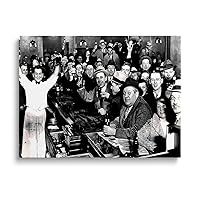 IGMA The Night Prohibition Ended - Vintage Speakeasy Decor Wall Art - Speakeasy Prohibition Decor Vintage Art Poster - Makes a Great Man Cave and Home Bar Decor Poster 12x16inch unframed