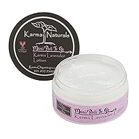 karma organic Natural Lavender Lotion-Stress Relief, Moisturizer for Young and Dry Skin
