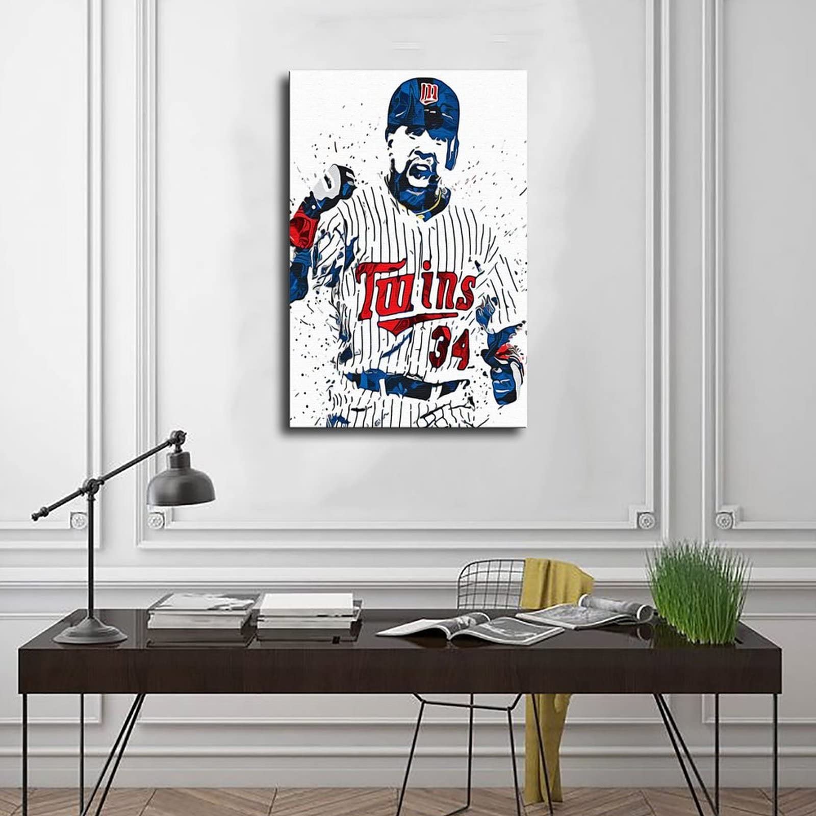 Mua Kirby Puckett Baseball Star Sport Poster Canvas Poster Bedroom ...