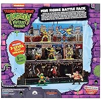 PlayMates Teenage Mutant Ninja Turtles: Mutant Mayhem Mini Figure Battle Pack