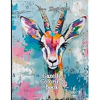 Gazelle Coloring Book: African Beauty