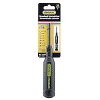 GENERAL TOOLS 309 Carded Multi-Pro All In One Screwdriver, 2 11/16