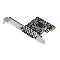 SIIG Legacy and Beyond Series 1 Port Single Parallel PCIe Card - Supports SPP/EPP/ECP - IEEE 1284 Standard