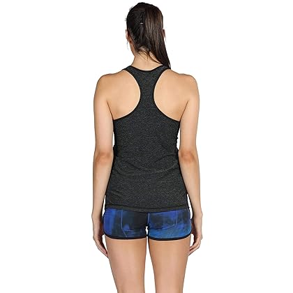 icyzone Women's Racerback Workout Athletic Running Tank Tops (Pack of 3)