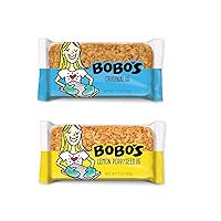 Bobo's Oat Bars, Original and Lemon Poppyseed Variety Pack