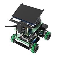 Yahboom Rosmaster X3 Versatile Robot Python Programming, Autonomous Navigation, and Mecanum Wheels Drive 7In Touchscreen with Jetson Nano B01