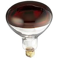 Satco S4998 Medium Light Bulb in Bronze/Dark Finish, 6.50 inches, UNKNOWN, Red Heat