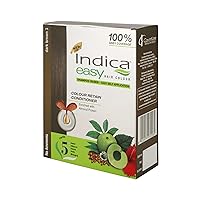 Indica Easy Shampoo Based Hair Color Dark Brown| Pack of 3