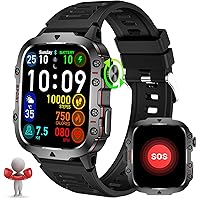 Military Smart Watches for Men, 1.96