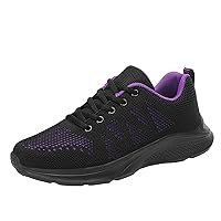 Womens Slide on Sneakers Ladies Flat Breathable Casual Fashion Cut Mesh Sneakers Low Lace up Dots 14eee Shoes