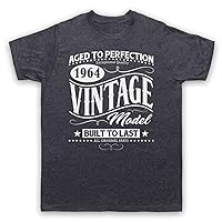 Men's 1964 Vintage Model Born in Birth Year Date T-Shirt
