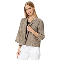 Eileen Fisher Women's Stand Collar Jacket