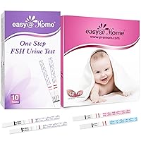 Easy@Home 40 Ovulation and 10 Pregnancy & 10 FSH Menopause Test