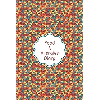 Food & Allergies Diary: Daily Food Diary that Tracks your Triggers, Symptoms and Intolerances. Food Diary and Symptom Log A gift for people with digestive disorders.