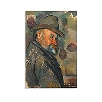 Paul Cézanne Poster Impressionism Classic Art (2) Gifts Canvas Painting Poster Wall Art Decorative Picture Prints Modern Decor Framed-unframed 16×24inch(40×60cm)