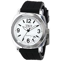 TKO ORLOGI Women's Milano Junior Acrylic Case Black Dial Watch