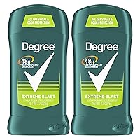 Men Original Protection Antiperspirant Deodorant 48-Hour Sweat & Odor Protection Extreme Blast Antiperspirant For Men 2.7 oz, Twin Pack