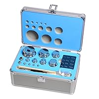 Goetland Certificated F1 Scale Calibration Weight Kit Set 25 pcs 1mg-1kg Stainless Steel High Precision for Balance Digital Scale Lab Education