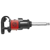CP7783-6 Air Impact Wrench (1 Inch), 6 Inch Ext. Anvil, Air Gun Industrial Repair & Assembly Tool, D-Handle, Pinless Rocking Dog, Max Torque Output 1770 ft. lbf/2400 Nm, 2400 RPM