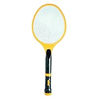 Beastron Bug Zapper Electric Fly Swatter 3000V USB Rechargeable, Mosquito Racquet Fly Killer Racket with LED Light & 3 Layer Safety Mesh (Large Size)