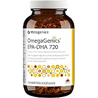 Metagenics OmegaGenics EPA-DHA 720mg - Daily Omega 3 Fish Oil Supplement to Support Cardiovascular, Musculoskeletal and Immune System Health - 120 Count