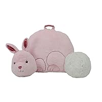 Soft Landing - Nesting Nooks - Premium Character Backrest with Carrying Handle & Back Pocket – Bunny, 14 Inch