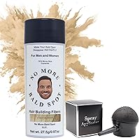 Root Cover Up Bundle: Hair Powder, Root Touch Up Spray, Gray Hair Cover Up, Style Edit Root Touch Up, Hairline Powder for Women - Complete Kit with Spray Applicator (LIGHTBLONDE)