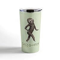 Sophie Corrigan Sassquatch Stainless Steel Travel Mug, 1 Count (Pack of 1), Green, 20oz