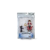Official Exclusive Action Figure - 2-Pack Valor Form Sora & Heartless Soldier - Collectible Replica Figurine Toy for Game Franchise Fans - Statue Set Gift - Licensed Disney Merchandise