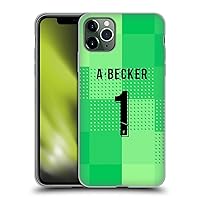 Head Case Designs Officially Licensed Liverpool Football Club Alisson Becker 2021/22 Players Home Kit Group 1 Soft Gel Case Compatible with Apple iPhone 11 Pro Max