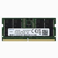 Samsung 16GB (1x16GB) DDR5 5600MHz PC5-44800 SODIMM 1Rx8 CL46 1.1v M425R2GA3BB0-CWM Notebook Laptop RAM Memory Module Upgrade Adamanta