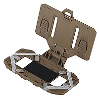 Tactical Plate Carrier Vest Attachments, Universal Phone Chest Mount for Screen Size 4.7