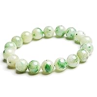Natural Gemstone Bracelet Dushan Jade Crystal Jewelry Stretch Round Beads