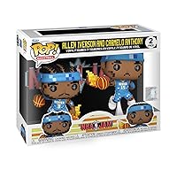 Funko Pop! NBA JAM: Nuggets - Allen Iverson and Carmello Anthony 2-Pack