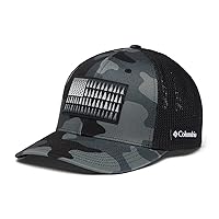 Columbia Unisex-Adult Tree Flag Mesh Ball Cap - High Crown