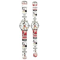 Accutime Disney Mickey Mouse Collection His & Hers 2 Pack Men and Women's Analog Watch Set (Model: MK50014AZ)