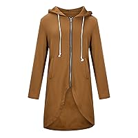 Hoodies for Women Trendy Pullover Zip Up Plus Size Hooded 2023 Hoodie Solid Color Sweatshirts Woman Blouse Clothes