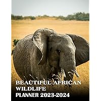 Beautiful African Wildlife Photo Book: Colourful Nature Landscape Images For Relaxing Photo Albums For Kids, Adults With 30+ Quality Picture Inside Gifts For Fans Of All Ages To Decor And Unwind