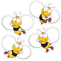 Carson Dellosa 45-Piece Buzz-Worthy Bee Bulletin Board Cutouts, Bumble Bee Cutouts for Bulletin Board, Spring Classroom Décor, Elementary and Seasonal Classroom Décor