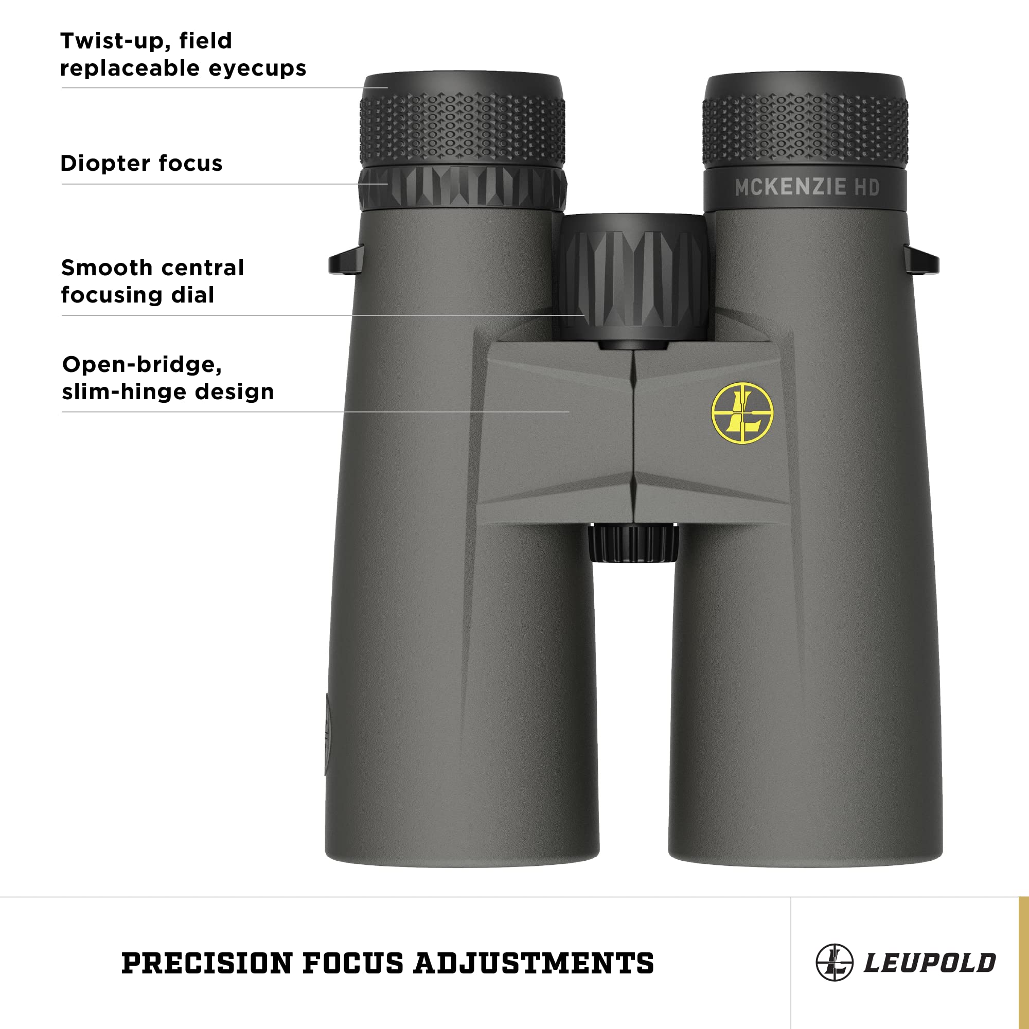 Leupold BX-1 McKenzie HD Binoculars, 10x42mm (181173)