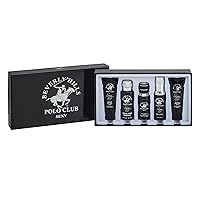Beverly Hills Polo Club BHPC Sexy 5 Piece Gift Set Collection (Hair & Body Wash Deodorant Cologne Body Spray After Shave)