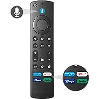 Replacement Voice Remote for Insignia/Toshiba/Pioneer Smart TVs, Compatible for AMZ Streaming Device Series Smart TVs, 1-Year Warranty