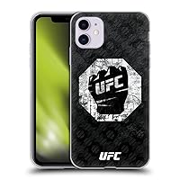 Officially Licensed UFC Glove Icon Logo Soft Gel Case Compatible with Apple iPhone 11