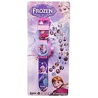 Ssr Frozen - 24 Images Projector Watch Digital Wrist Watch For Boys And Girls Gift X-Mas Gift