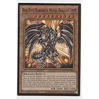 Red-Eyes Darkness Metal Dragon - MGED-EN009 - Premium Gold Rare - 1st Edition