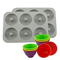 G&S Designs Silicone Donut Decorating and Baking Kit