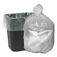 Webster WBIGNT2433 High Density Waste Can Liners, Resin, 16 gal, 0.24 mil Thickness, 32