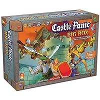 Castle Panic Big Box 2e | Family Board Game | Board Game for Adults and Family | Cooperative Board Game | Ages 8+ | for 1 to 6 Players | Average Playtime 45 Minutes | Made by Fireside Games, Blue