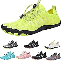 Outlivia Barefoot Shoes, Hike Footwear Barefoot Womens, Non-Slip Five Fingers Wide Toe Box Quick Dry Water Shoes Beach Shoes