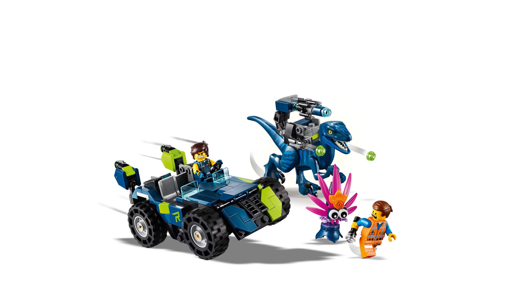LEGO The Movie 2 Rex’s Rex-treme Offroader! 70826 Dinosaur Car Toy Set for Boys and Girls, Action Building Kit (230 Pieces)